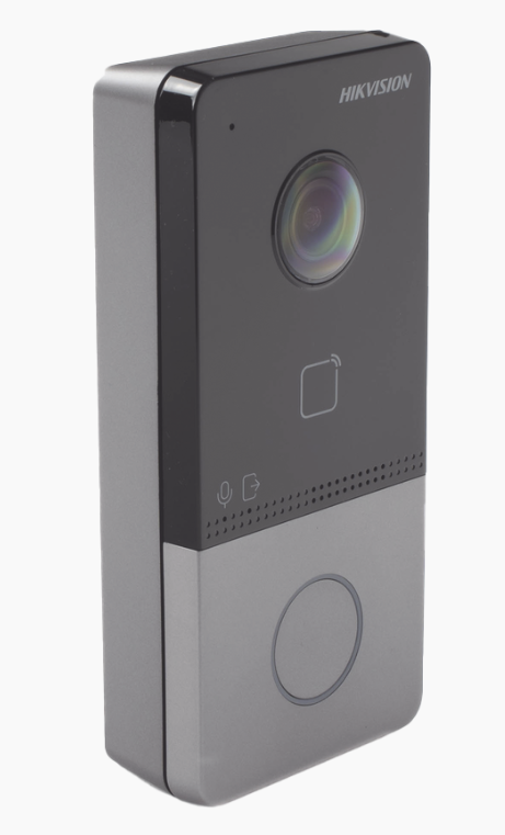 Videoporteros | HIKVISION DS-KV6113-PE1(C)/K — Videoportero/Interfon , Altavoz, Alámbrico, Gris