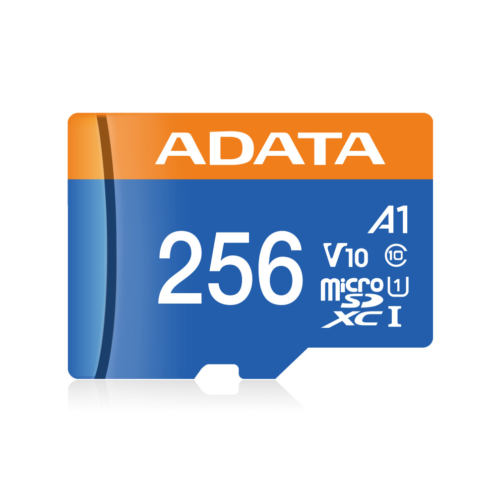 Memorias Flash | ADATA AUSDX256GUICL10 — Memoria Flash Premier, 256GB MicroSDXC UHS-I Clase 10, con Adaptador