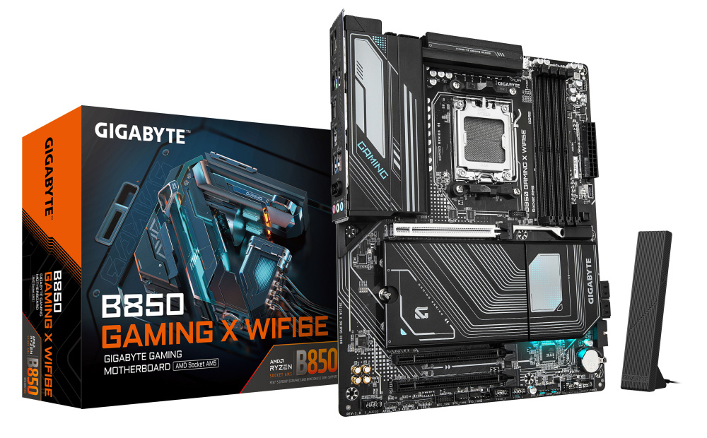 Tarjetas Madre | GIGABYTE B850 GAMING X WIFI6E — Tarjeta Madre , ATX, Socket AM5, AMD B850, 256GB DDR5, HDMI/DP para AMD
