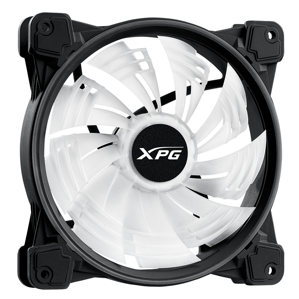 Ventiladores | XPG HURRICANE140ARGBPWM-BKCWW — Ventilador Hurricane 140mm ARGB PWM, 140mm, 1800RPM, ARGB, Negro/Blanco