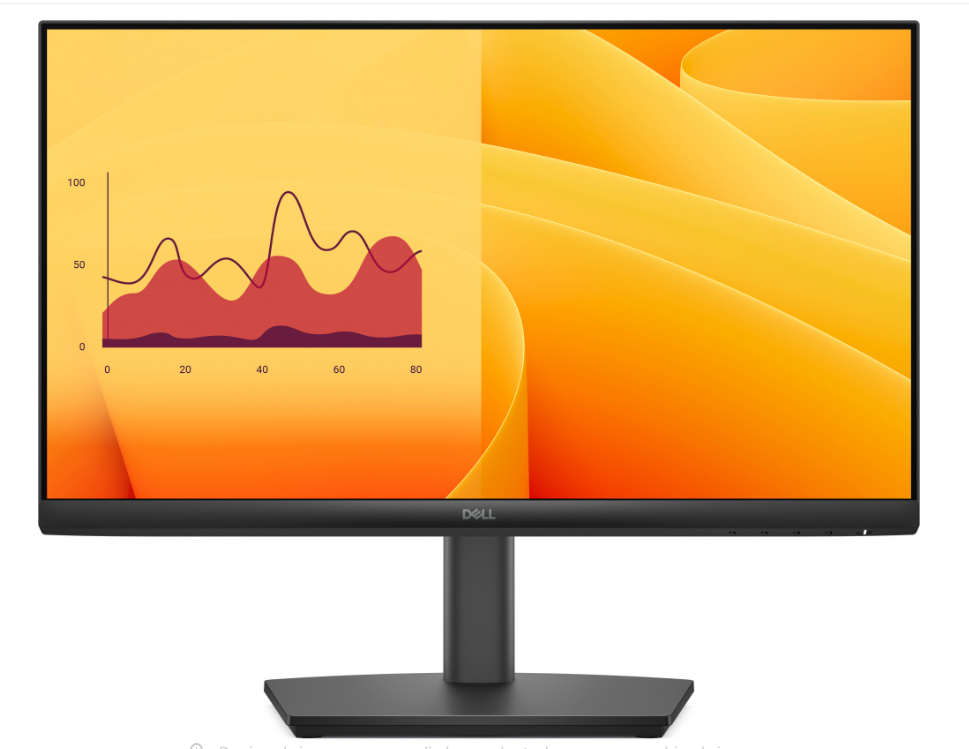 Monitores | DELL E2225HSM-ROW — Monitor E2225HSM LCD VA 21.5", 1920x1080 Full HD, 100Hz, HDMI/DisplayPort, Bocinas Integradas, Negro