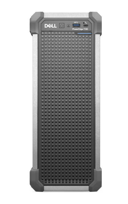 Servidores | DELL 3000201455344.2002 — Servidor PowerEdge T160, Intel Xeon 6333P, 16GB DDR5, 480GB, máx. 63TB, 2.5/3.5", SATA III, Torre (3U) - no Sistema Operativo Instalado