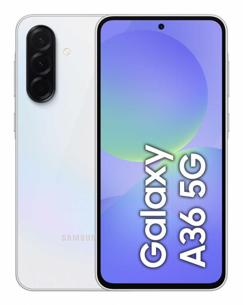 Celulares | SAMSUNG 8806097058021 — Galaxy A36 5G 6.7" Dual SIM, 256GB, 8GB RAM, Blanco