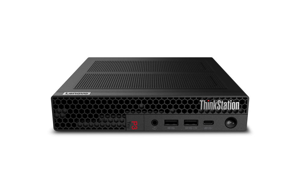 PC's de Escritorio | LENOVO 30K6S0NC00 — Computadora ThinkStation P3 Tiny Gen 2, Intel Core Ultra 7 265, NVIDIA RTX A400, 16GB, 512GB SSD, Wi-Fi, Windows 11 Pro