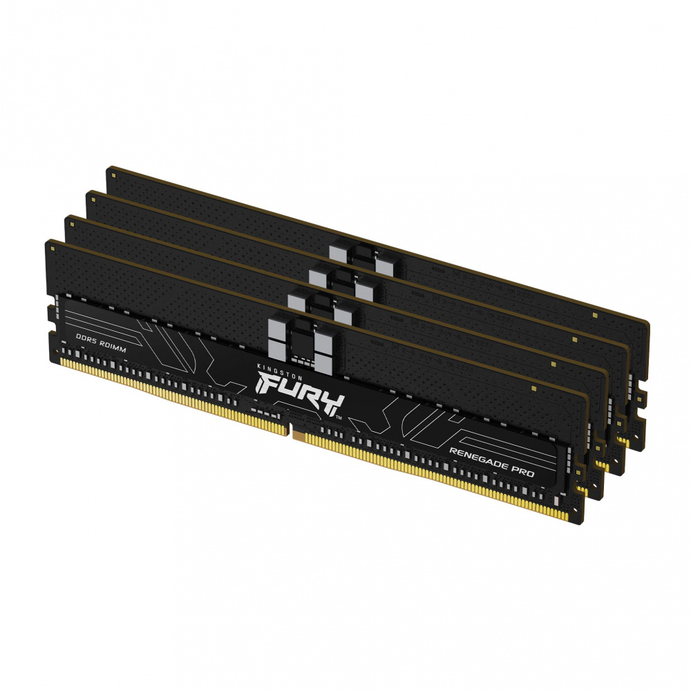 Memorias RAM para PC | KINGSTON KF556R28RBE2K4-128 — Kit Memoria RAM Fury Renegade Pro DDR5, 5600MHz, 128GB - 4 x 32GB, CL28, XMP/EXPO