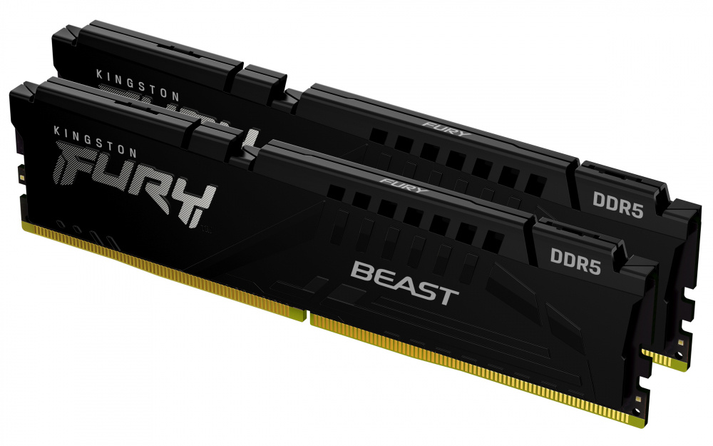 Memorias RAM para PC | KINGSTON KF564C32BBEK2-64 — Kit Memoria RAM Fury Beast DDR5, 6400MHz, 64GB - 2 x 32GB, CL32, XMP/EXPO