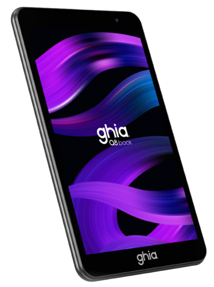 Tablets | GHIA GA8N2 — Tablet 8" 800x1280, 64GB, 4GB RAM, Android 14, Negro