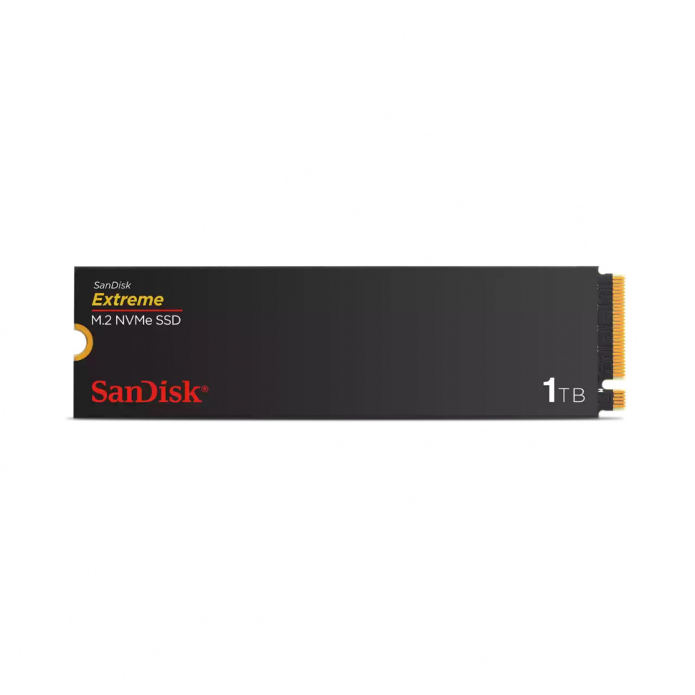 SSD | SANDISK SDSSDX3N-1T00-G26 — SSD Extreme NVMe, 1TB, M.2, PCI Express 4.0, 4900 MB/s Escritura, 5150 MB/s Lectura