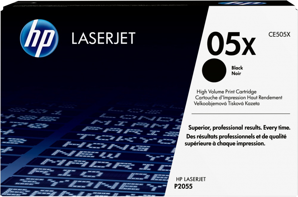 Tóner | HP CE505X — Tóner 05X Negro Alto Rendimiento Negro, 6.500 Páginas