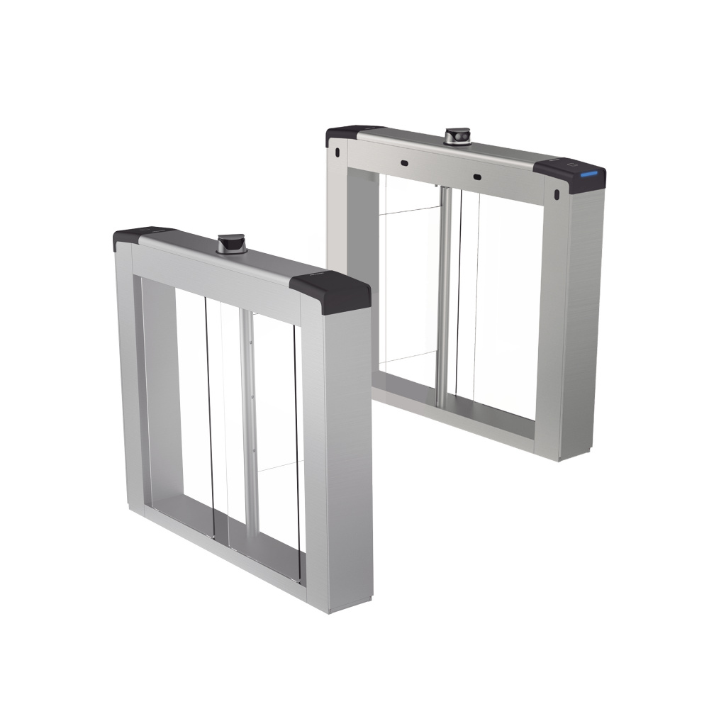 Puertas de Cortesía y Torniquetes | HIKVISION DS-K6B221TMX-LR — Torniquete Doble , Acero Inoxidable