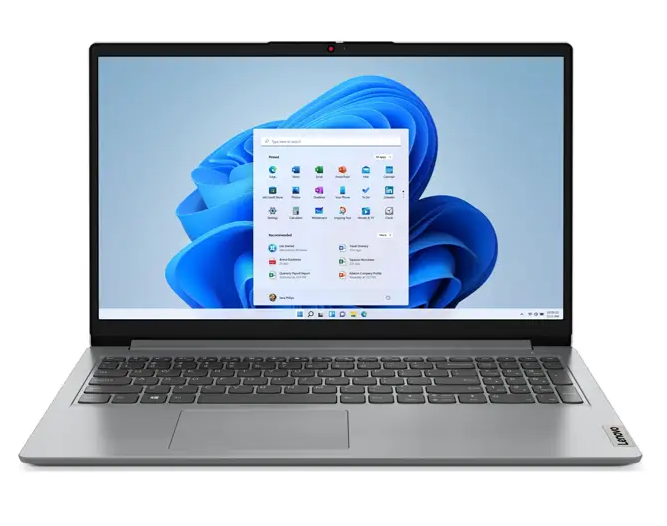 Laptops | LENOVO 82LX00A4US-ROW — Laptop IdeaPad 1 15IJL7, 15.6" 1366x768 HD, Intel Celeron N4500, 4GB, 128GB eMMC, Windows 11 Home, Inglés