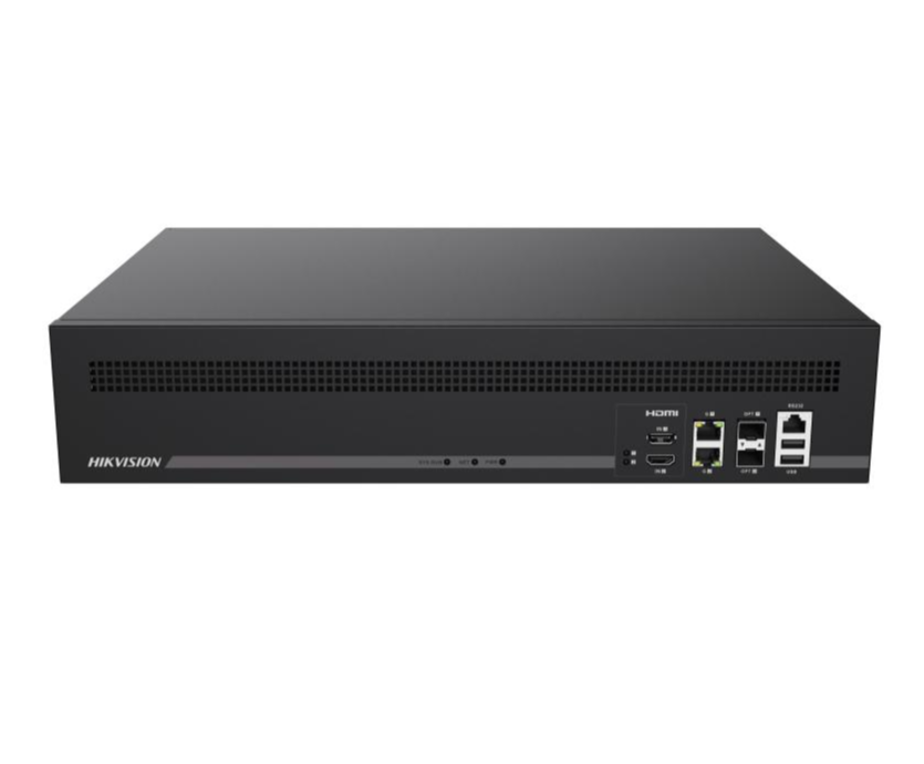 Servidores de Video IP | HIKVISION DS-6916UDI(C) — Servidor de Video , 256 Canales, 4K Ultra HD 3840 x 2160, 2 x RJ-45, 1 x RS-232, 2 x HDMI