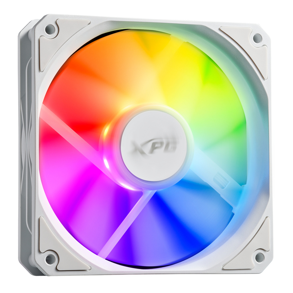 Ventiladores | XPG VENTOR120ARGBPWM-WHCWW — Ventilador Vento R 120 PWM, 120mm, 1600RPM, ARGB, Blanco
