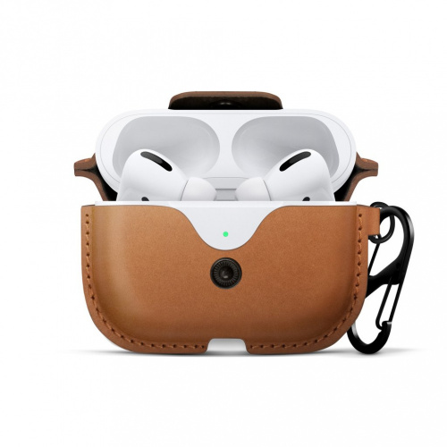 Accesorios Apple Music | TWELVE SOUTH 12-1968 — Funda AirSnap para AirPods PRO, Café