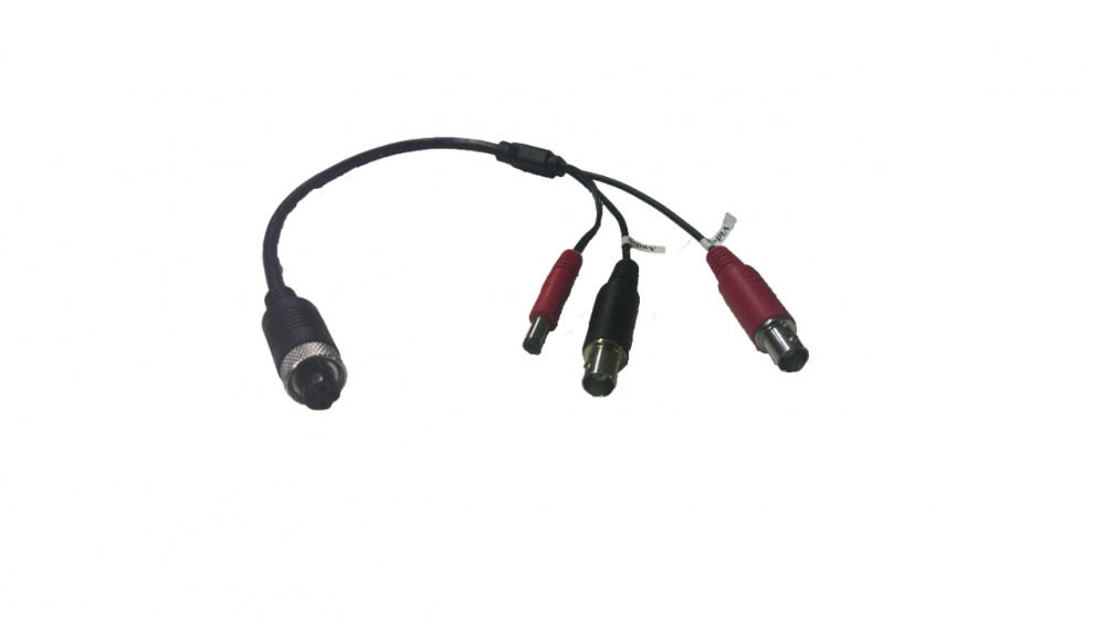 Cables y Adaptadores | HIKVISION DS-MP2130/BNC — Cable Coaxial Aviación - BNC, 30cm, para Cámaras en DVR, Negro